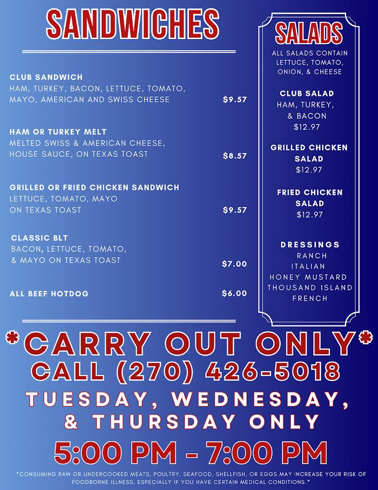 American Cafe Menu image 4